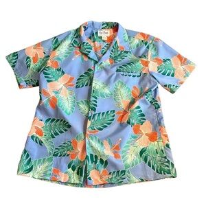 Rai Nani Vintage Men’s Hawaiian Short Sleeve Shirt, Made in Hawaii Size XL